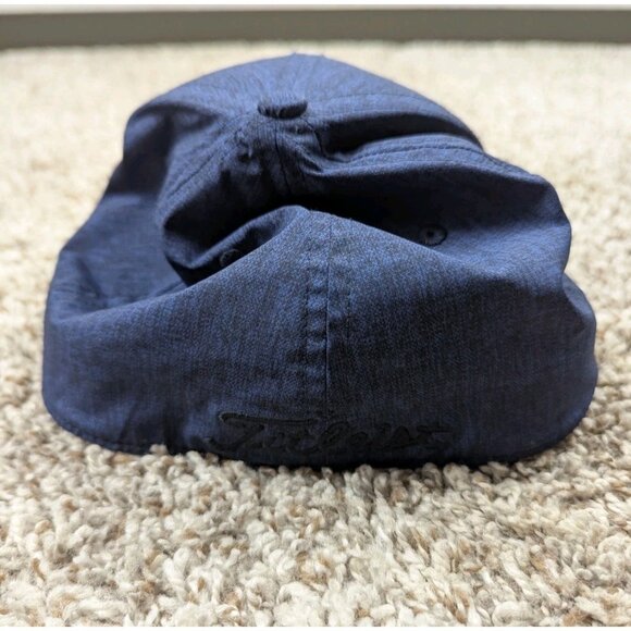 Titleist Hat Cap Mens L/XL Flex Blue Performance Golf Dad Stretch - Picture 3 of 8